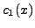 $c_1(x)$