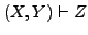 $(X, Y) \vdash Z$