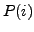 $P(i)$
