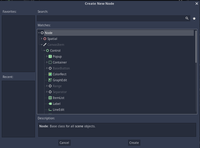 Finding the “Label” node