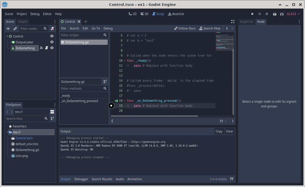 Adding a breakpoint